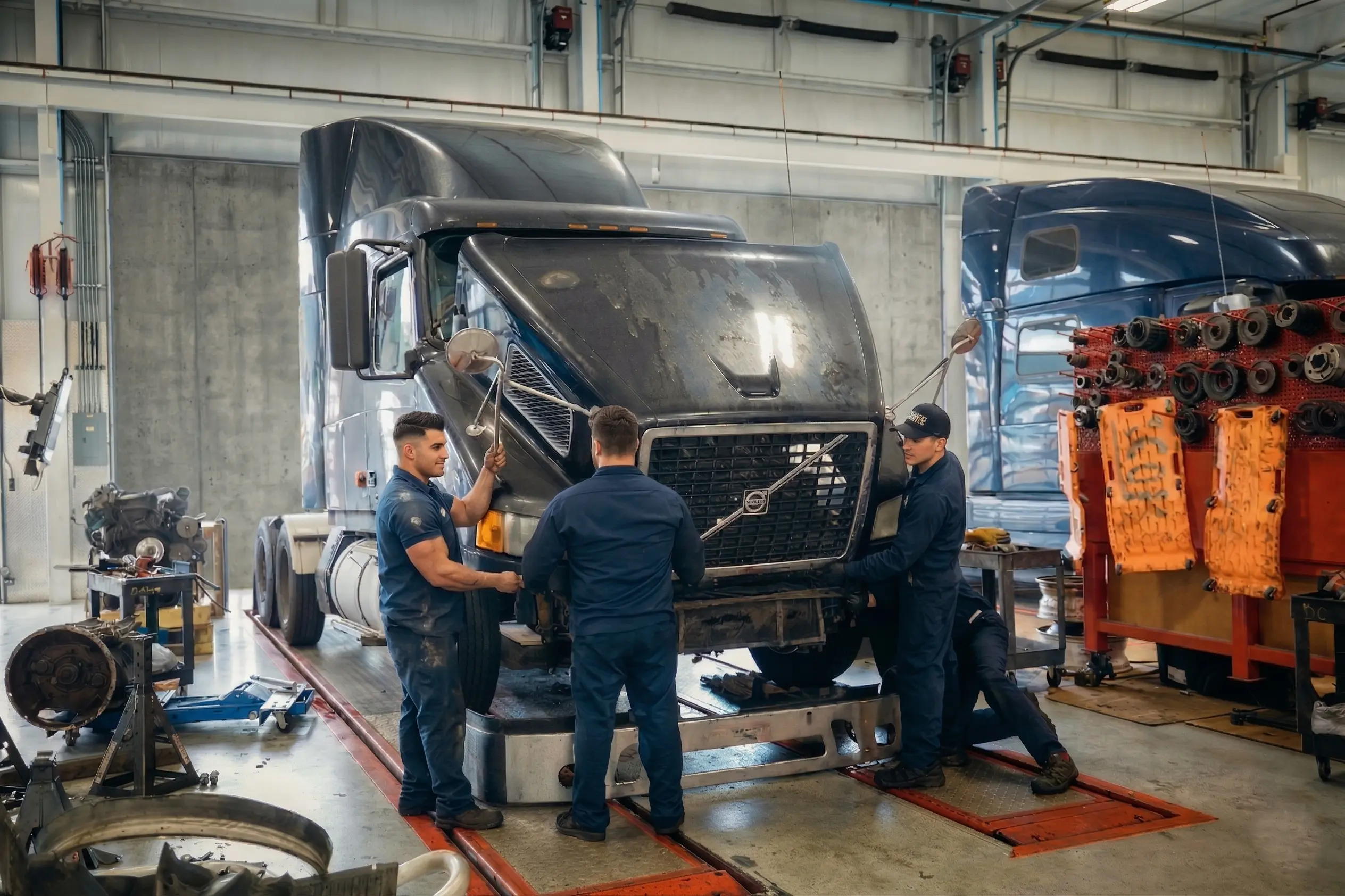 Heavy-Duty Diesel Engine Repair